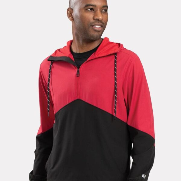 Unisex Legend Hooded Quarter-Zip Pullover Thumbnail