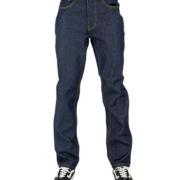 Men's Raw Denim Straight-Leg Jean Pants Thumbnail
