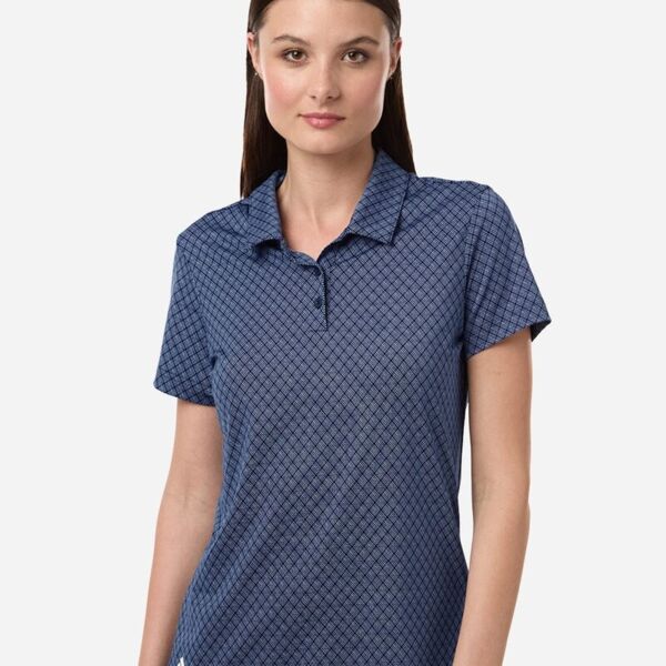 Women's 4-Way Stretch Printed Polo Thumbnail