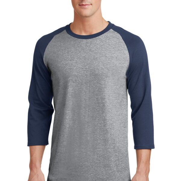 Core Blend 3/4 Sleeve Raglan Tee Thumbnail