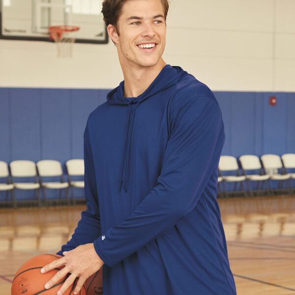 Unisex B-Core Hooded Long Sleeve T-Shirt Thumbnail