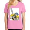 Ladies Core Cotton V Neck Tee Thumbnail
