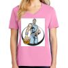 Ladies Core Cotton V Neck Tee Thumbnail