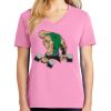 Ladies Core Cotton V Neck Tee Thumbnail