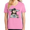 Ladies Core Cotton V Neck Tee Thumbnail