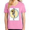 Ladies Core Cotton V Neck Tee Thumbnail