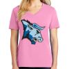Ladies Core Cotton V Neck Tee Thumbnail