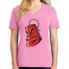 Ladies Core Cotton V Neck Tee Thumbnail