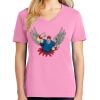 Ladies Core Cotton V Neck Tee Thumbnail