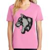 Ladies Core Cotton V Neck Tee Thumbnail