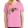 Ladies Core Cotton V Neck Tee Thumbnail