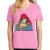 Ladies Core Cotton V Neck Tee Thumbnail