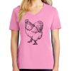 Ladies Core Cotton V Neck Tee Thumbnail