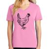 Ladies Core Cotton V Neck Tee Thumbnail