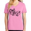 Ladies Core Cotton V Neck Tee Thumbnail
