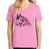 Ladies Core Cotton V Neck Tee Thumbnail