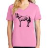 Ladies Core Cotton V Neck Tee Thumbnail