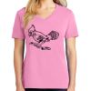 Ladies Core Cotton V Neck Tee Thumbnail