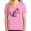 Ladies Core Cotton V Neck Tee Thumbnail