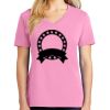 Ladies Core Cotton V Neck Tee Thumbnail