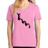 Ladies Core Cotton V Neck Tee Thumbnail