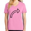 Ladies Core Cotton V Neck Tee Thumbnail