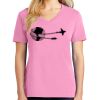 Ladies Core Cotton V Neck Tee Thumbnail