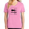Ladies Core Cotton V Neck Tee Thumbnail