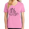 Ladies Core Cotton V Neck Tee Thumbnail
