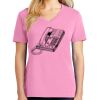 Ladies Core Cotton V Neck Tee Thumbnail