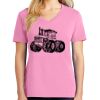 Ladies Core Cotton V Neck Tee Thumbnail