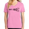 Ladies Core Cotton V Neck Tee Thumbnail