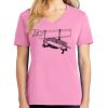 Ladies Core Cotton V Neck Tee Thumbnail