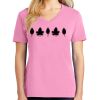 Ladies Core Cotton V Neck Tee Thumbnail