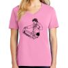Ladies Core Cotton V Neck Tee Thumbnail