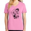Ladies Core Cotton V Neck Tee Thumbnail