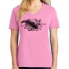 Ladies Core Cotton V Neck Tee Thumbnail