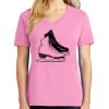 Ladies Core Cotton V Neck Tee Thumbnail