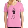 Ladies Core Cotton V Neck Tee Thumbnail