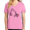 Ladies Core Cotton V Neck Tee Thumbnail