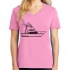 Ladies Core Cotton V Neck Tee Thumbnail