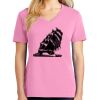 Ladies Core Cotton V Neck Tee Thumbnail