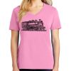 Ladies Core Cotton V Neck Tee Thumbnail