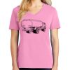 Ladies Core Cotton V Neck Tee Thumbnail