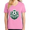 Ladies Core Cotton V Neck Tee Thumbnail