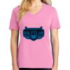 Ladies Core Cotton V Neck Tee Thumbnail