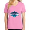 Ladies Core Cotton V Neck Tee Thumbnail