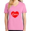 Ladies Core Cotton V Neck Tee Thumbnail