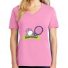 Ladies Core Cotton V Neck Tee Thumbnail