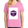 Ladies Core Cotton V Neck Tee Thumbnail